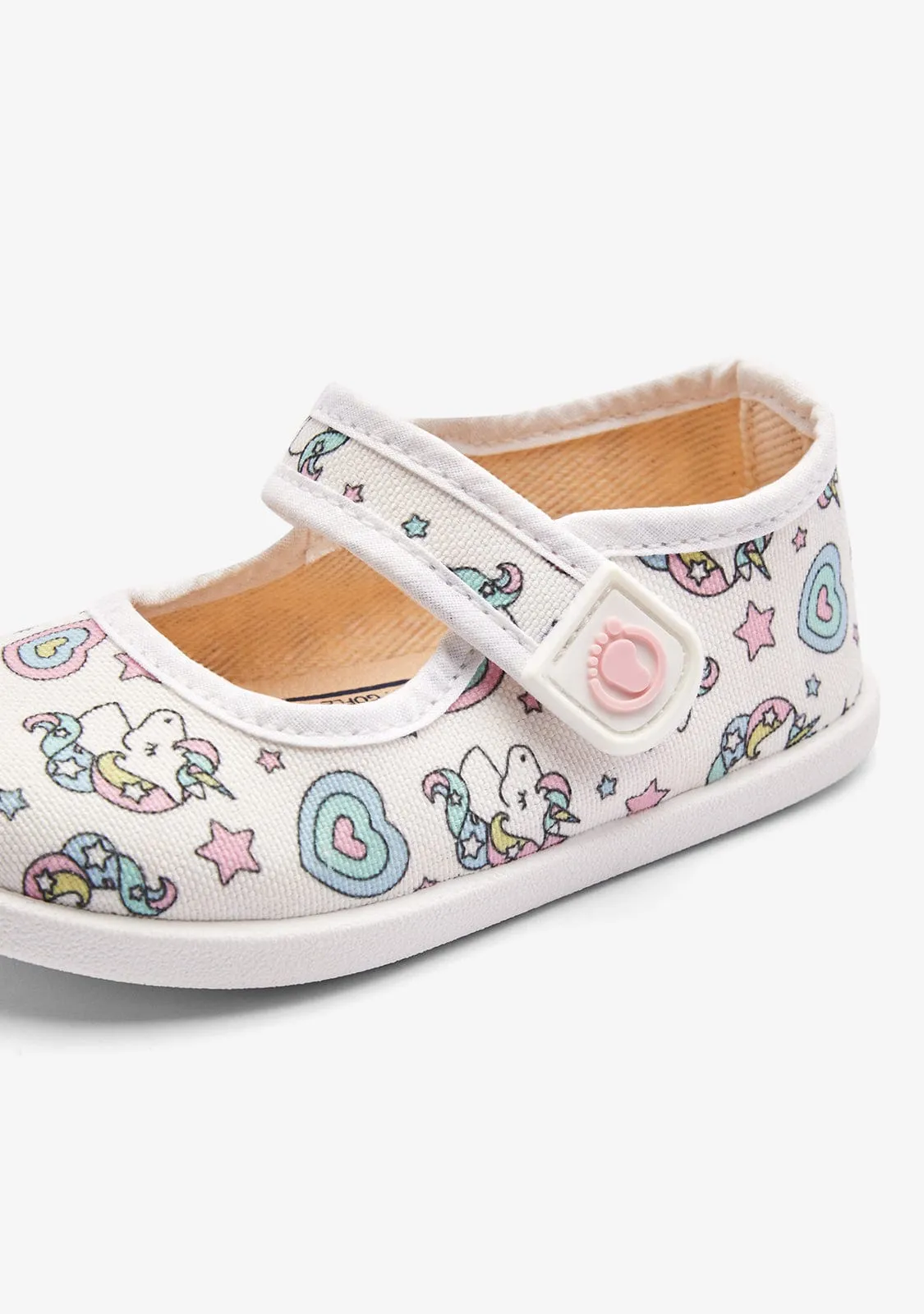 Baby´s Fantasy Canvas Respectful Mary Janes
