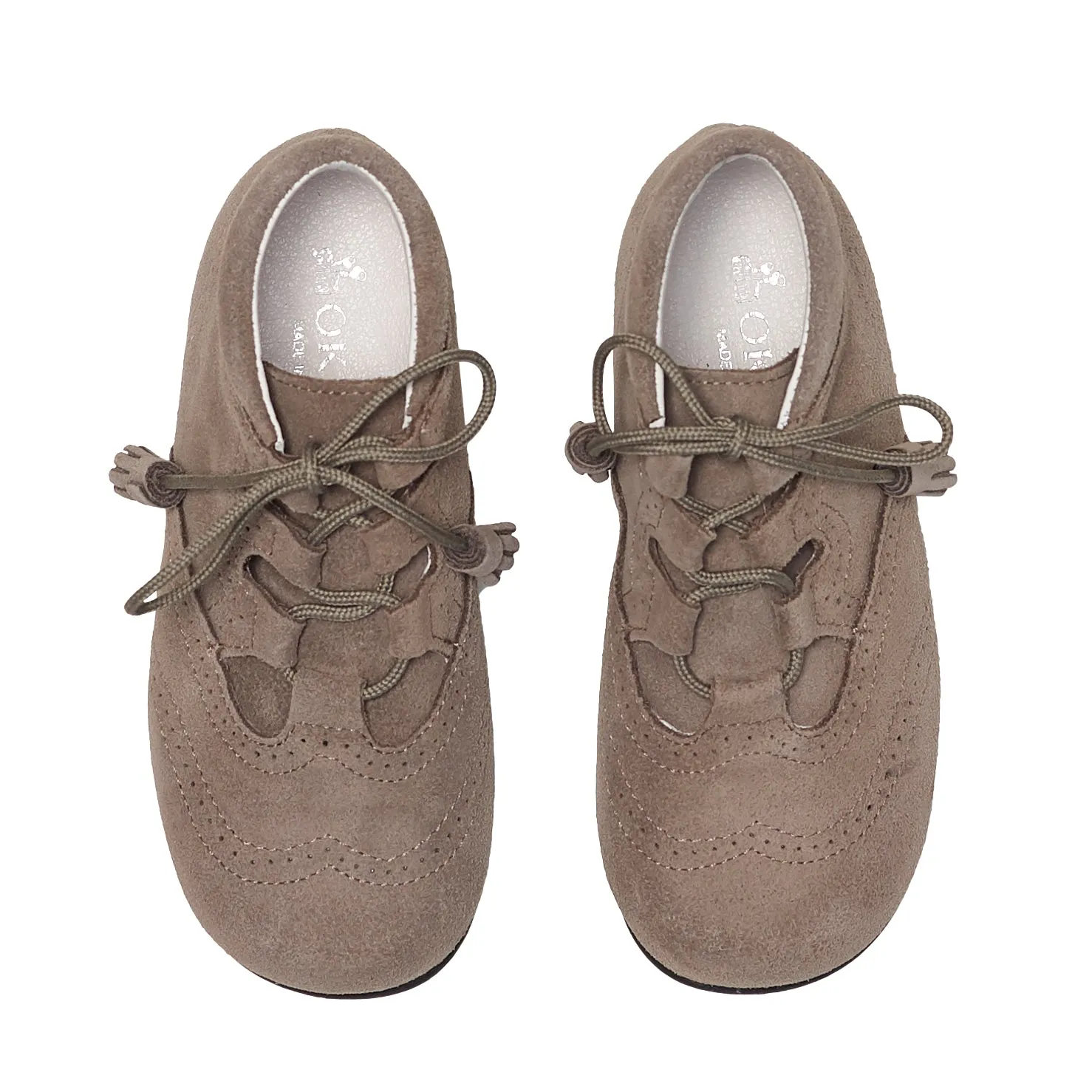 RUPERTO GREY SUEDE BOOTS